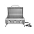 NXR 3-Burner Portable Gas Grill – Stainless Steel Tabletop For Camping & Tailgating